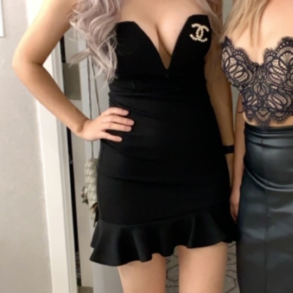Black Mini Dress